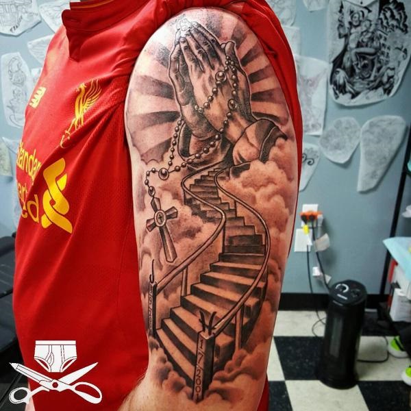 50 Staircase to heaven tattoos with Meaning