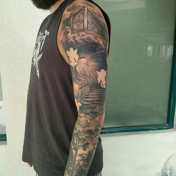 50 Staircase to heaven tattoos with Meaning