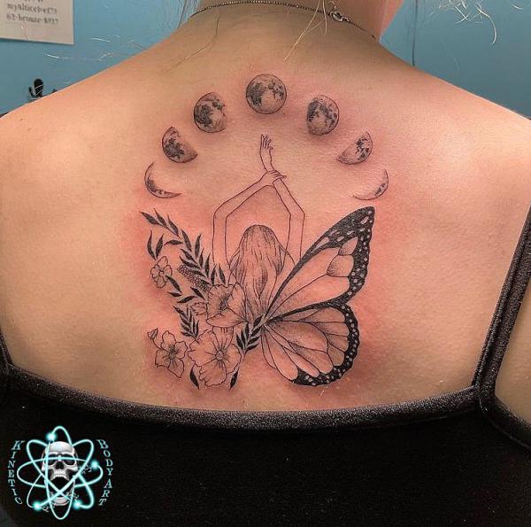 100 Moon Phases Tattoos with Meaning