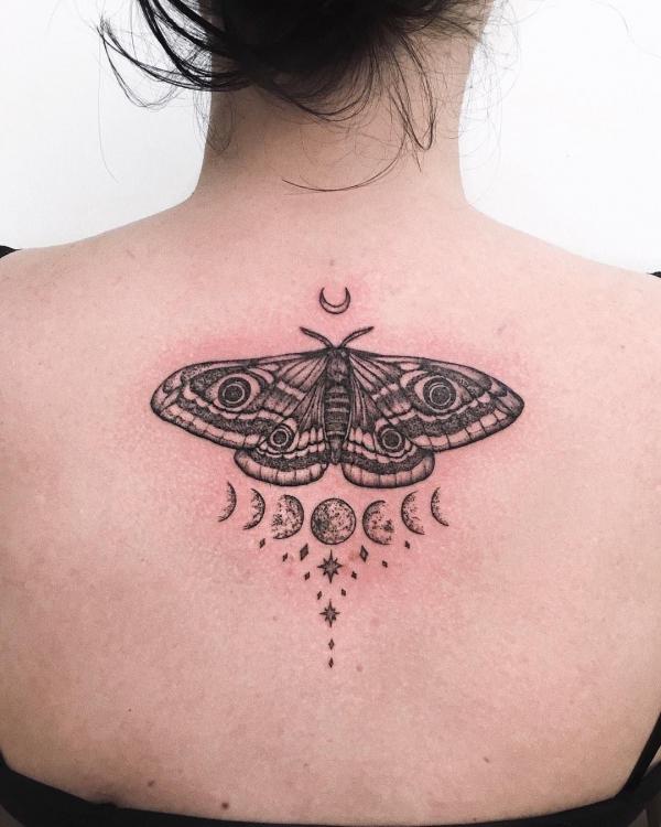 100 Moon Phases Tattoos with Meaning