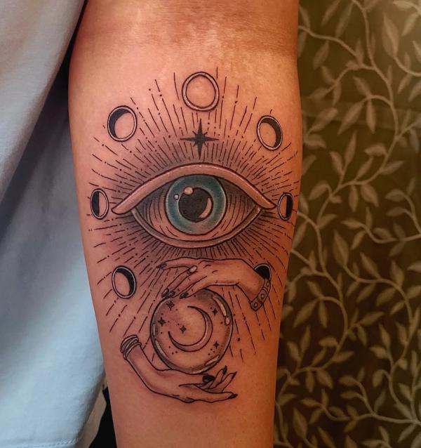 100 Moon Phases Tattoos with Meaning