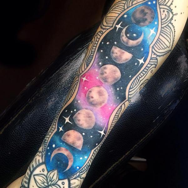 100 Moon Phases Tattoos with Meaning