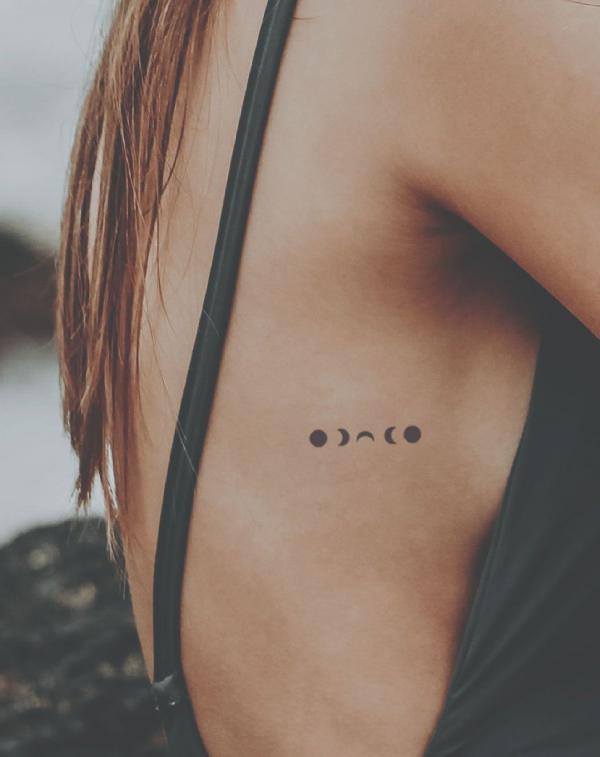 100 Moon Phases Tattoos with Meaning