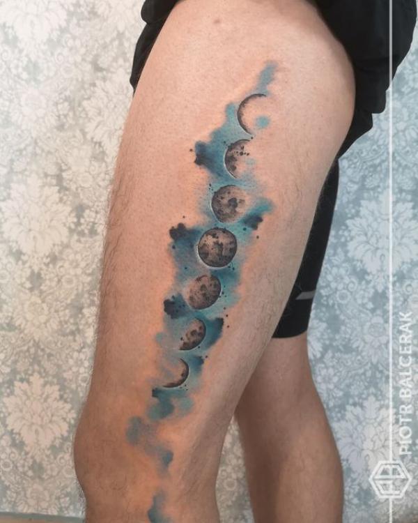 100 Moon Phases Tattoos with Meaning