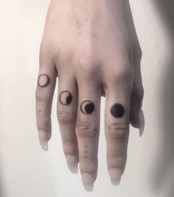 100 Moon Phases Tattoos with Meaning