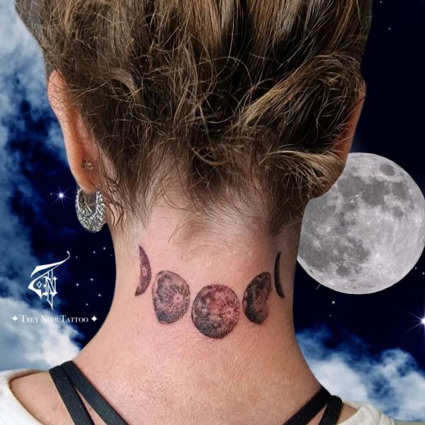 100 Moon Phases Tattoos with Meaning