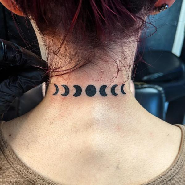 100 Moon Phases Tattoos with Meaning