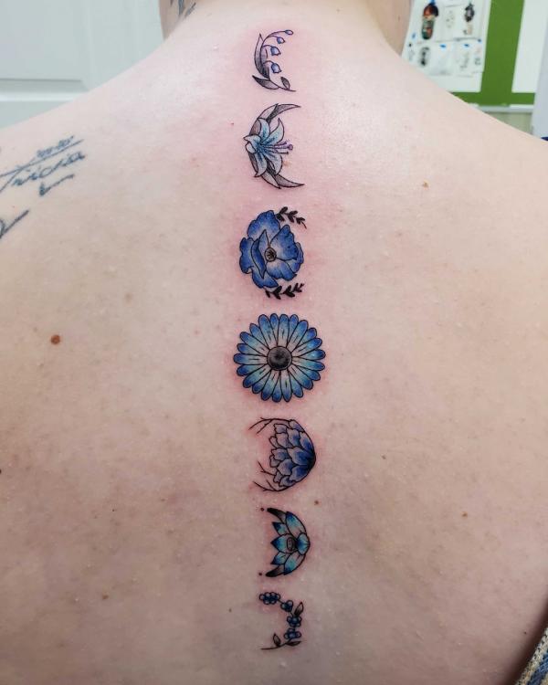 100 Moon Phases Tattoos with Meaning