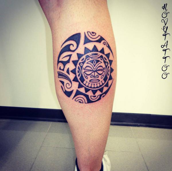 100 Sun and Moon Tattoos with Meaning