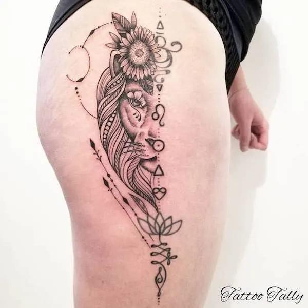 100 Leo tattoo Ideas for Men and Women