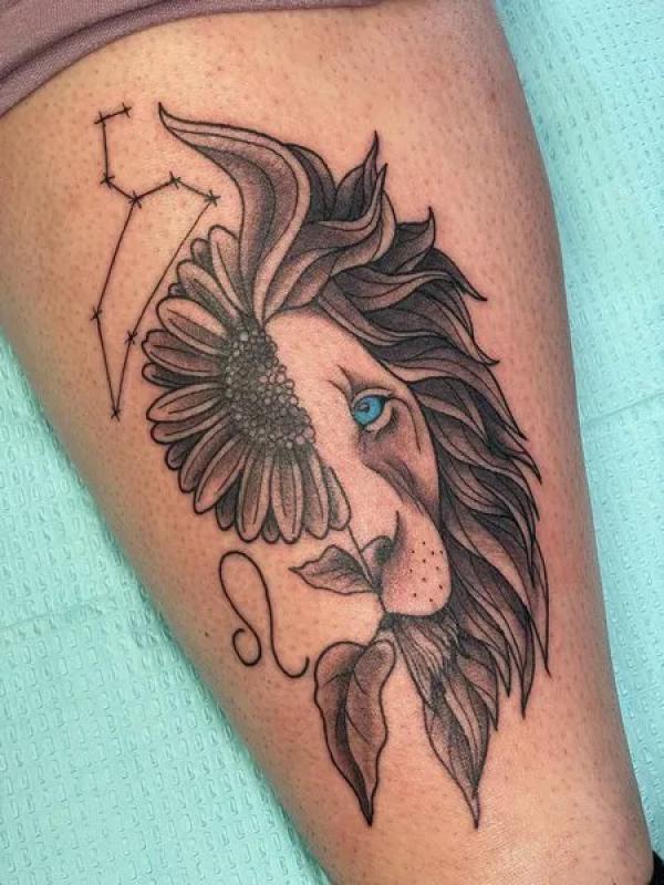 100 Leo tattoo Ideas for Men and Women