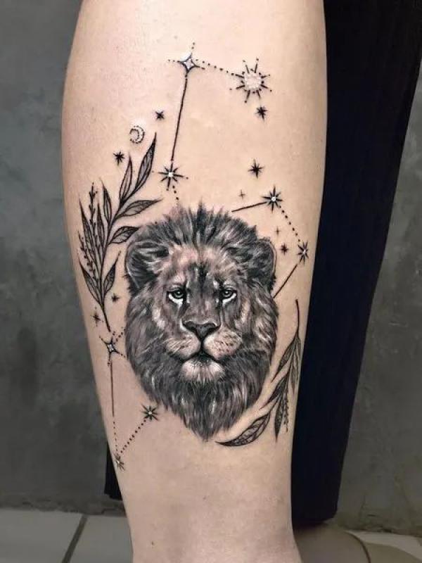 100 Leo tattoo Ideas for Men and Women
