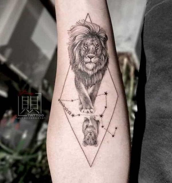 100 Leo tattoo Ideas for Men and Women