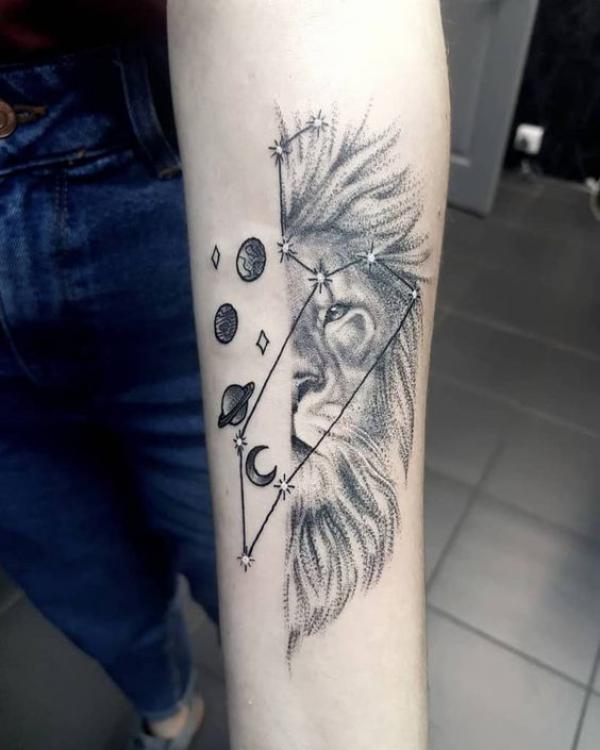 100 Leo tattoo Ideas for Men and Women