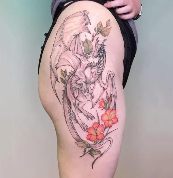 50 Gladiolus Tattoo Designs with Meaning