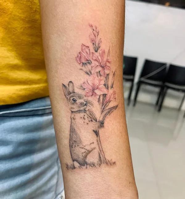 50 Gladiolus Tattoo Designs with Meaning