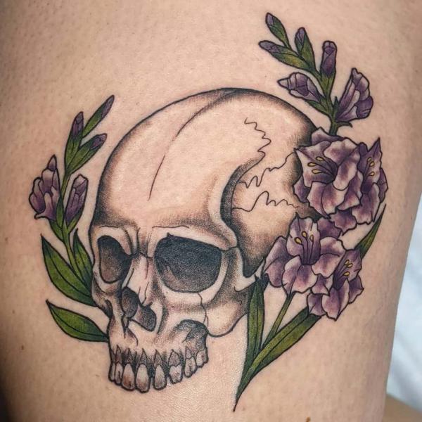 50 Gladiolus Tattoo Designs with Meaning
