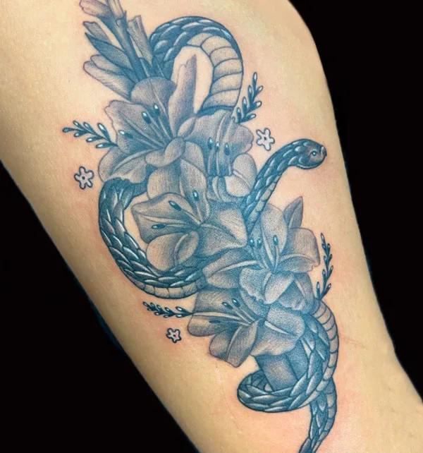 50 Gladiolus Tattoo Designs with Meaning