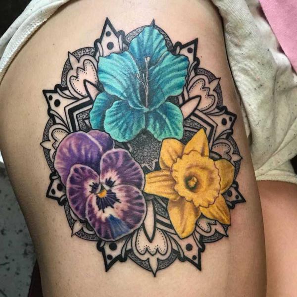 50 Gladiolus Tattoo Designs with Meaning