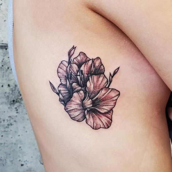 50 Gladiolus Tattoo Designs with Meaning