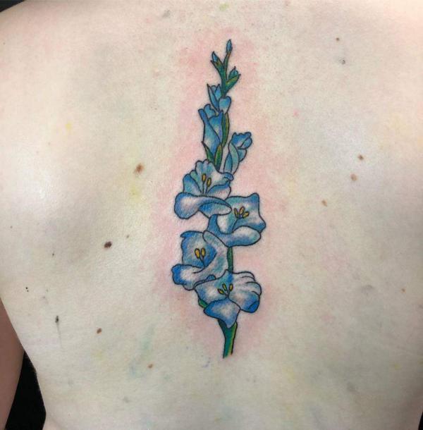 50 Gladiolus Tattoo Designs with Meaning