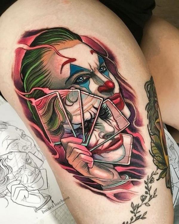 135 Joker Tattoo Designs with Meaning