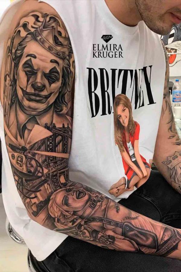 135 Joker Tattoo Designs with Meaning
