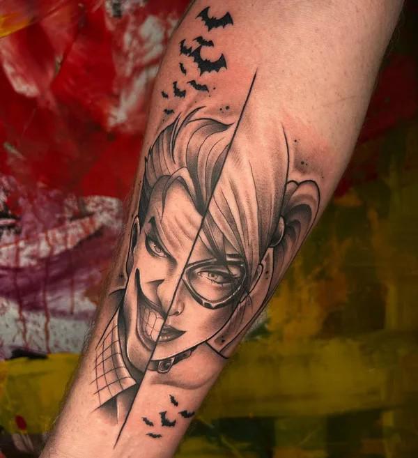 135 Joker Tattoo Designs with Meaning