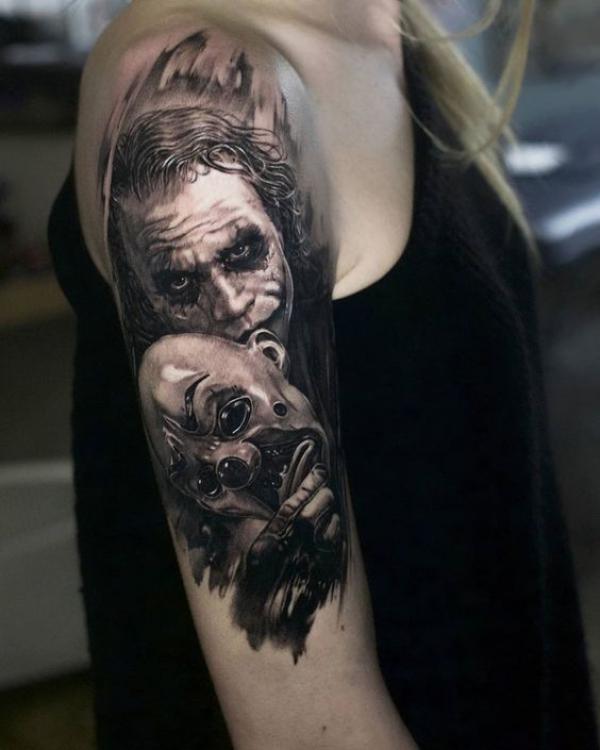 135 Joker Tattoo Designs with Meaning