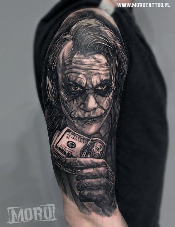 135 Joker Tattoo Designs with Meaning