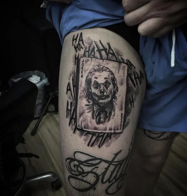 135 Joker Tattoo Designs with Meaning