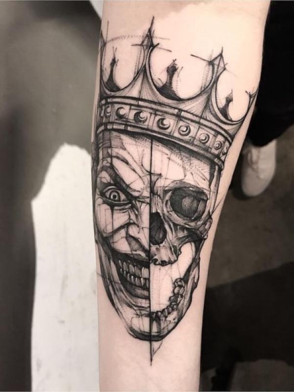 135 Joker Tattoo Designs with Meaning