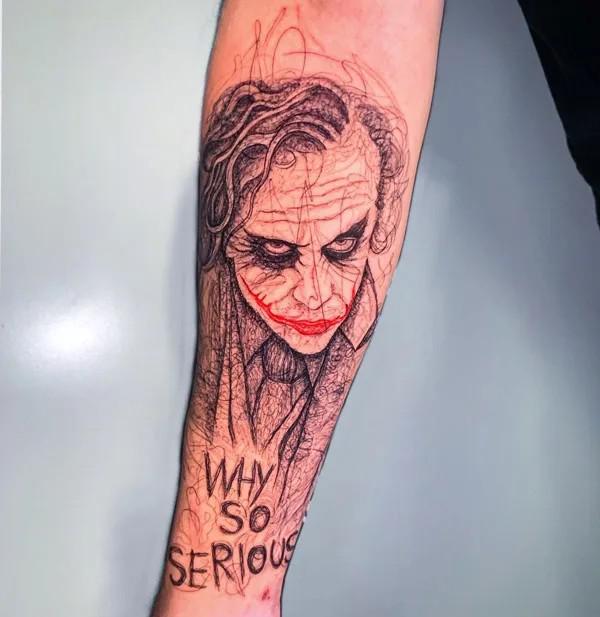 135 Joker Tattoo Designs with Meaning