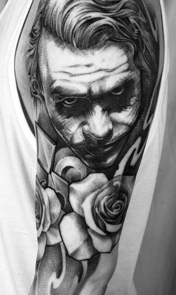 135 Joker Tattoo Designs with Meaning