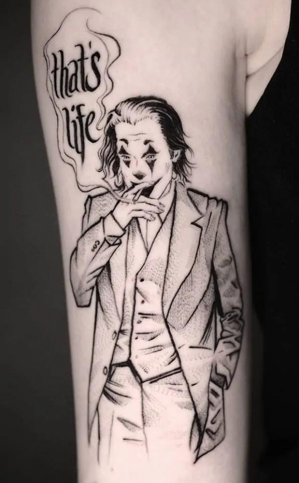 135 Joker Tattoo Designs with Meaning