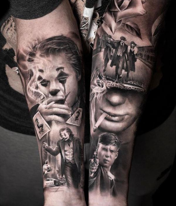 135 Joker Tattoo Designs with Meaning