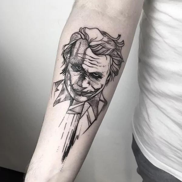 135 Joker Tattoo Designs with Meaning