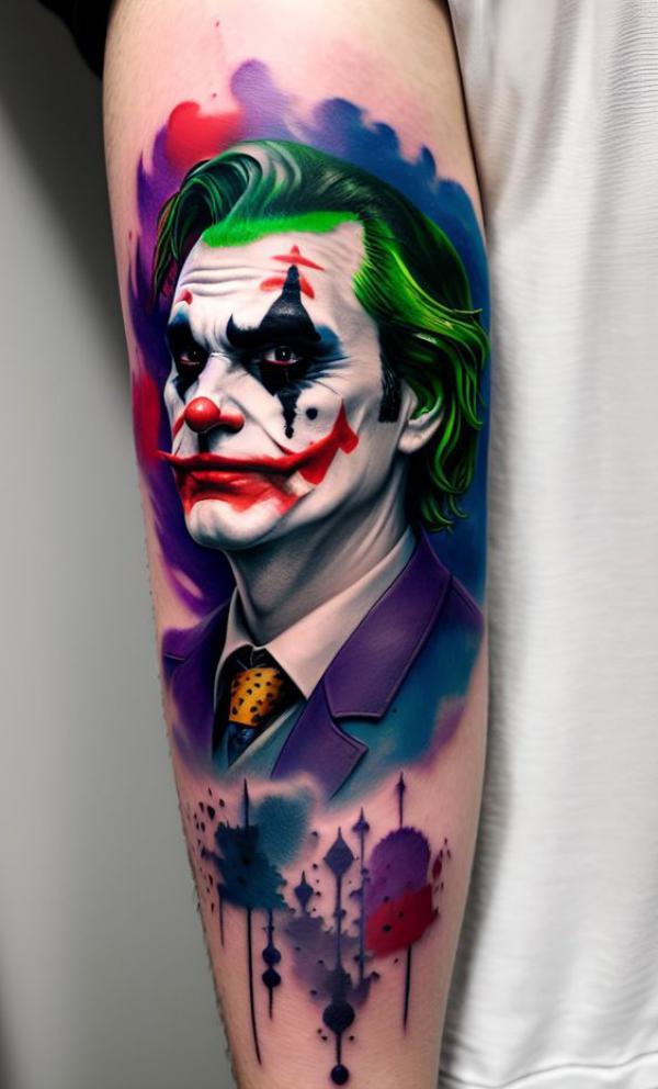 135 Joker Tattoo Designs with Meaning