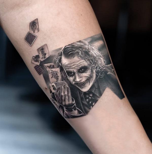 135 Joker Tattoo Designs with Meaning