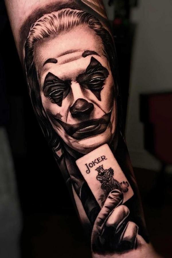 135 Joker Tattoo Designs with Meaning