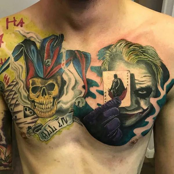 135 Joker Tattoo Designs with Meaning