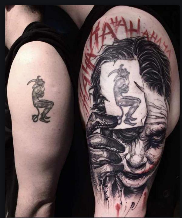 135 Joker Tattoo Designs with Meaning