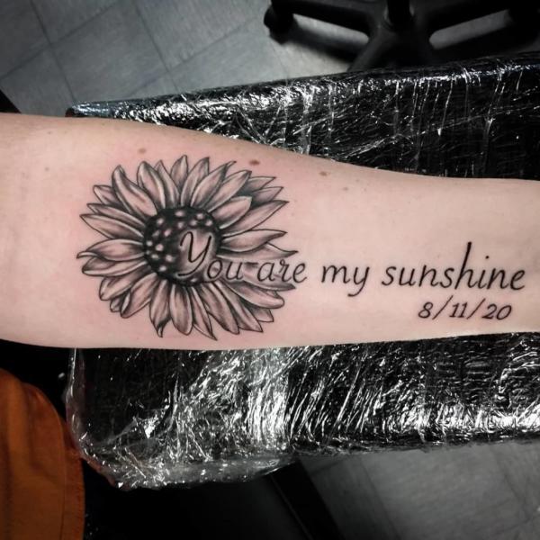You Are My Sunshine Tattoo: Designs and Ideas