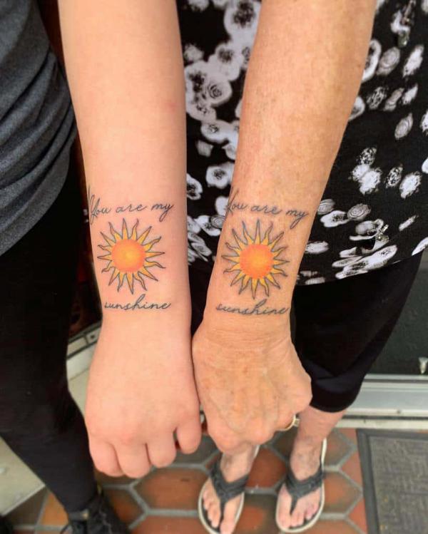You Are My Sunshine Tattoo: Designs and Ideas
