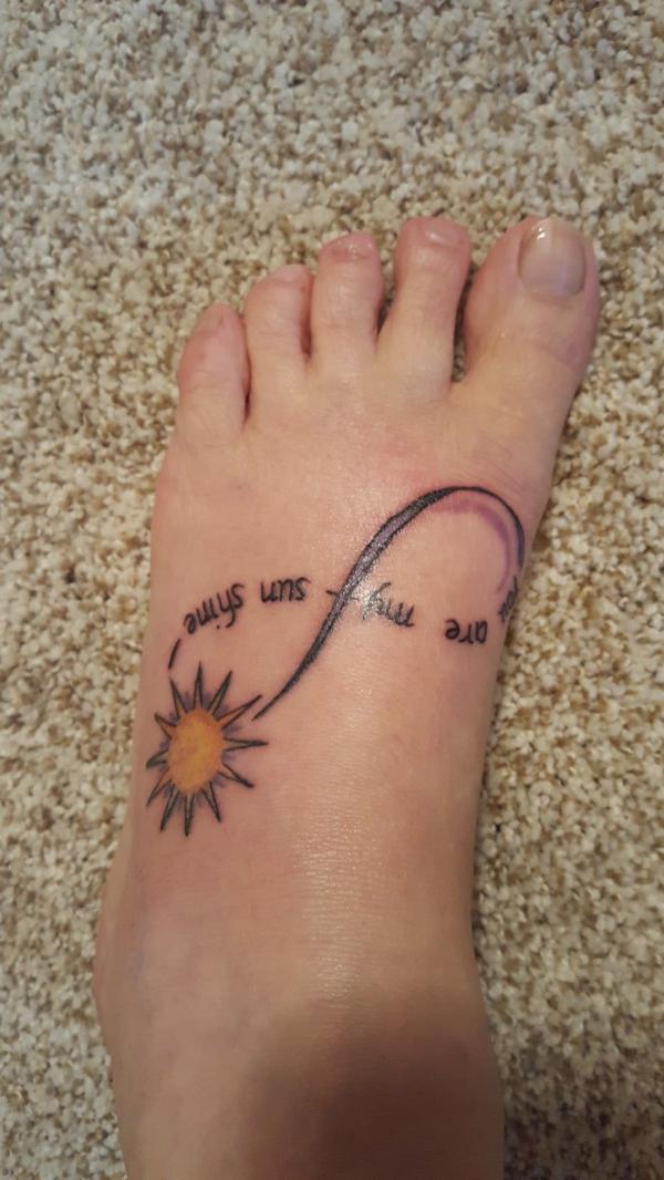 You Are My Sunshine Tattoo: Designs and Ideas