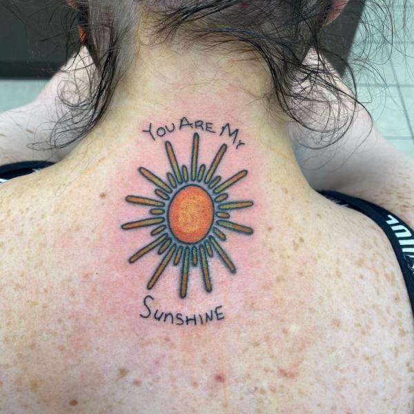 You Are My Sunshine Tattoo: Designs and Ideas