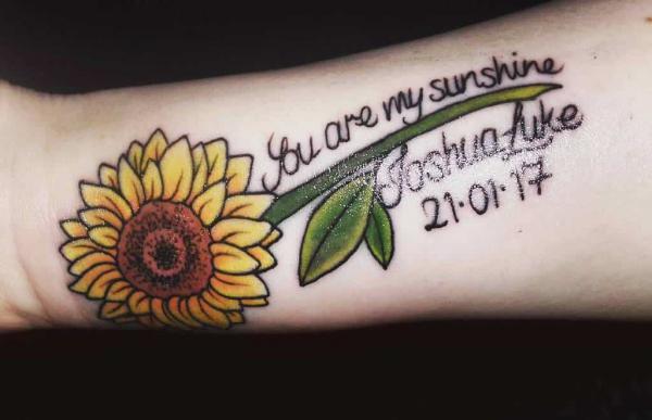 You Are My Sunshine Tattoo: Designs and Ideas