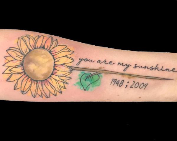 You Are My Sunshine Tattoo: Designs and Ideas