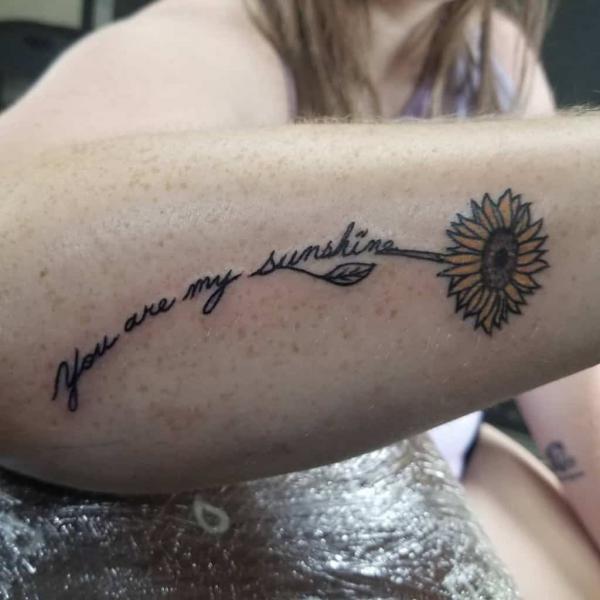 You Are My Sunshine Tattoo: Designs and Ideas