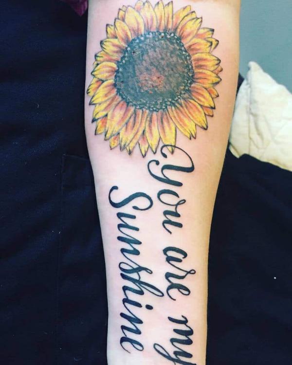 You Are My Sunshine Tattoo: Designs and Ideas